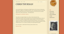 Desktop Screenshot of christhurman.net